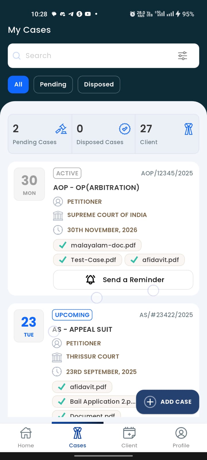 Case List